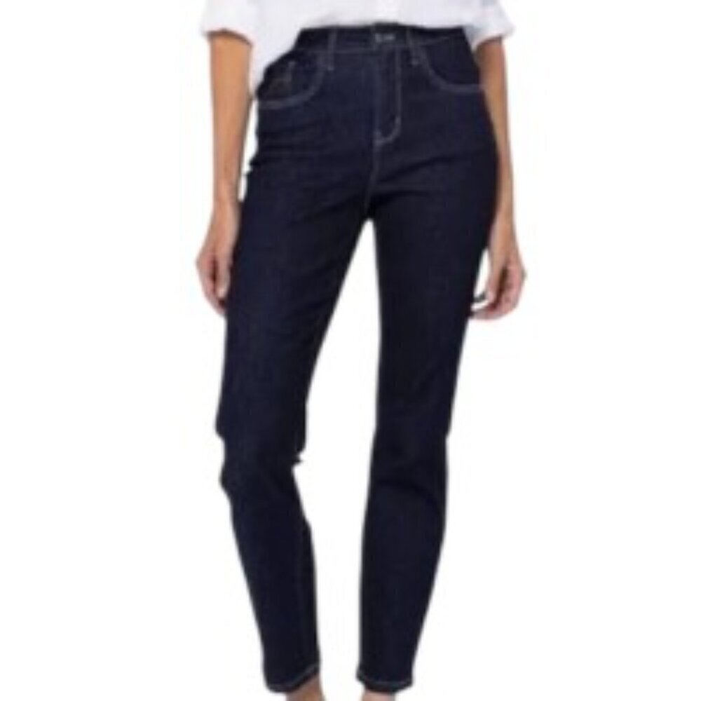 Judy Blue Dark Wash Mom Jeans 27